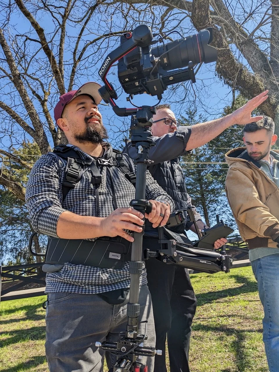 Camera Crew Cinematic Footage - 6 STRONG MEDIA