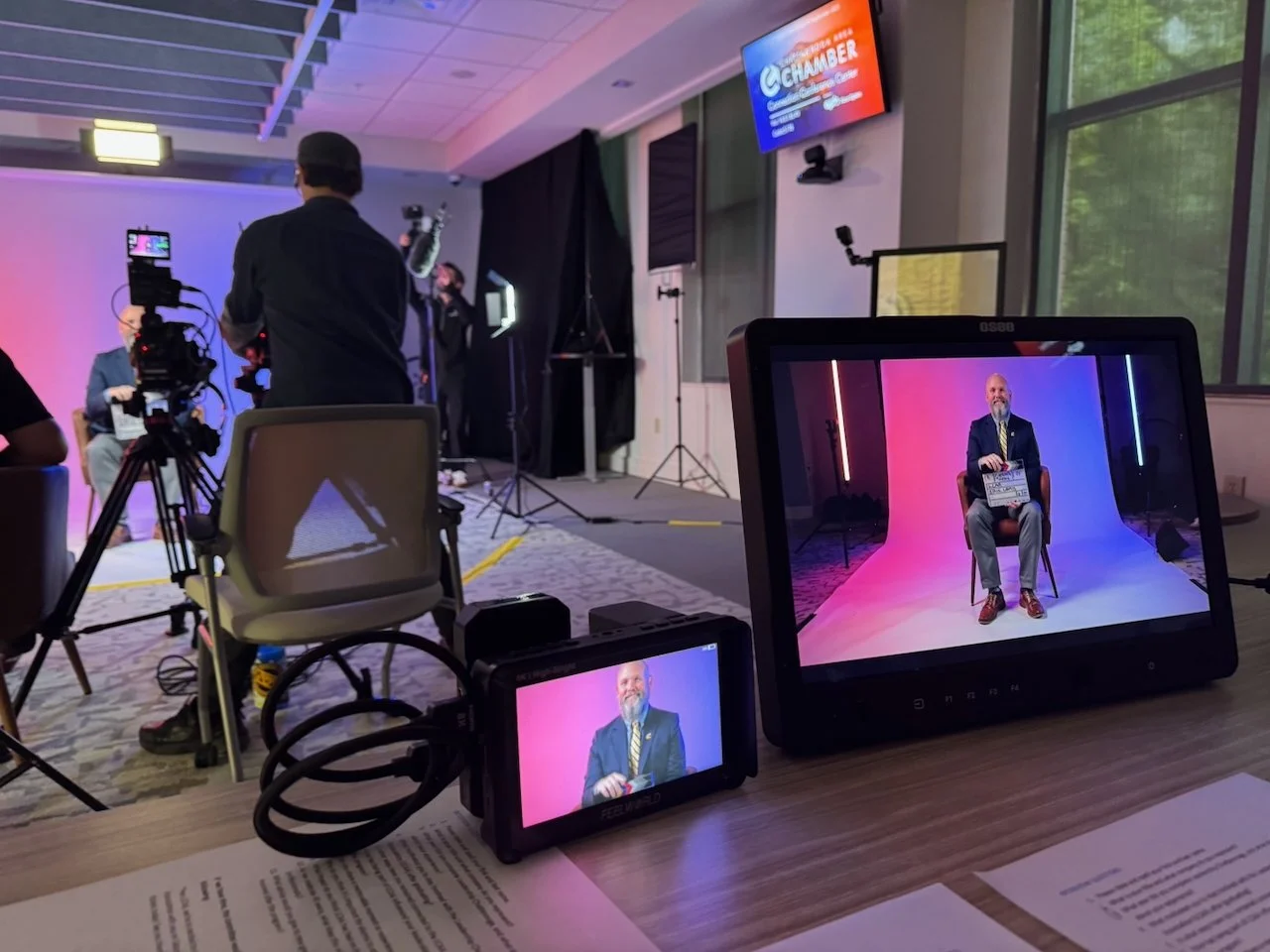 Film Production Team On Set - 6 STRONG MEDIA