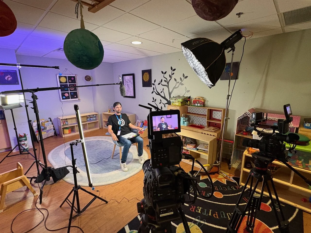 Camera Crew On-Site Filming - 6 STRONG MEDIA 