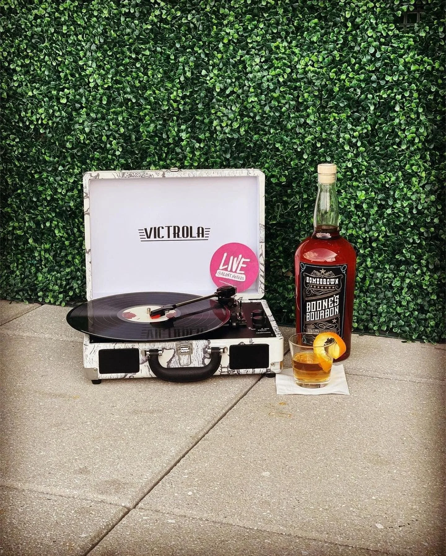 "Homegrown" Boone's Bourbon now at the Aloft Nashville West End Hotel! 