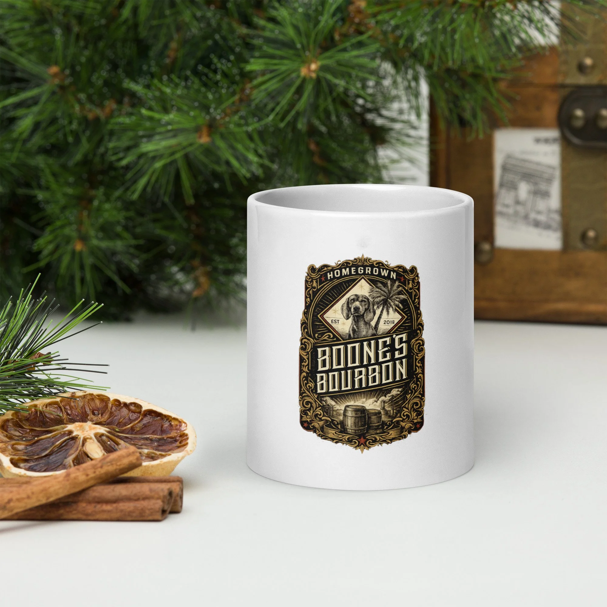 Boone's Bourbon Vintage Label Mug