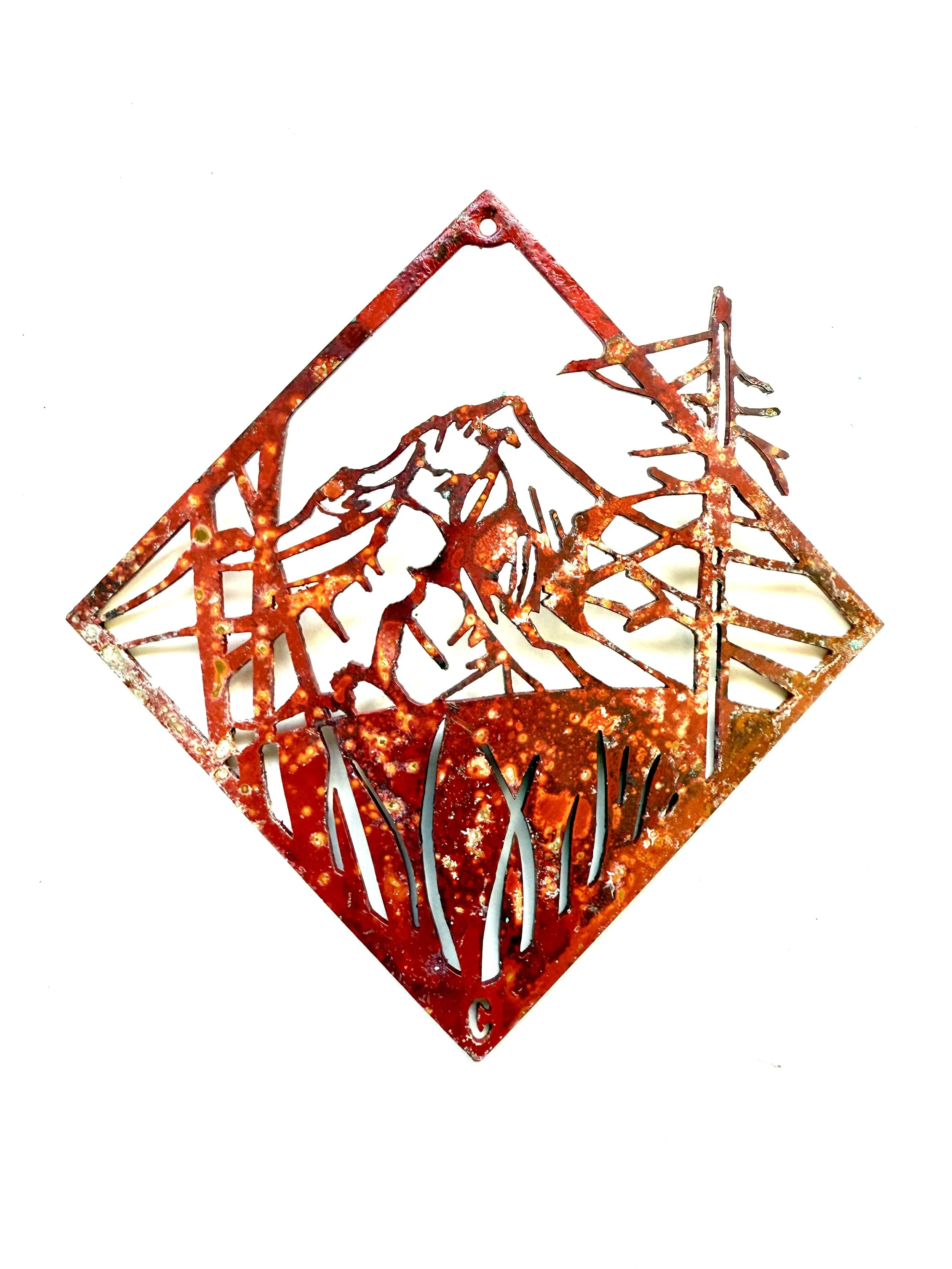 Copper MOUNT HOOD Ornament