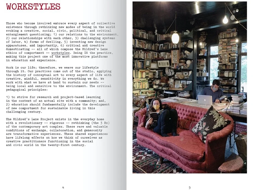 BIBLIOPHANTICS at Mildred's Lane