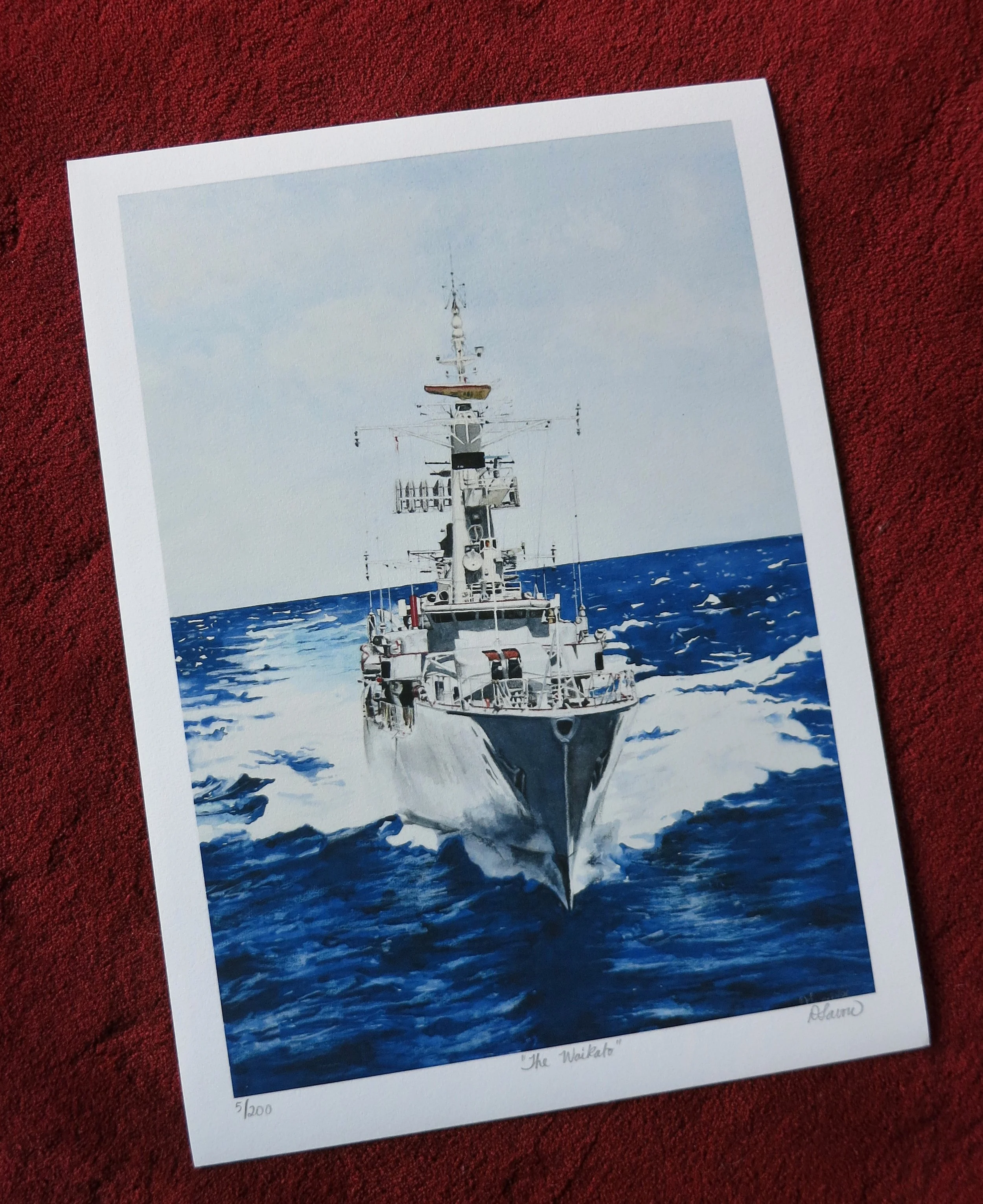 HMNZS Waikato - Royal New Zealand Waikato F55