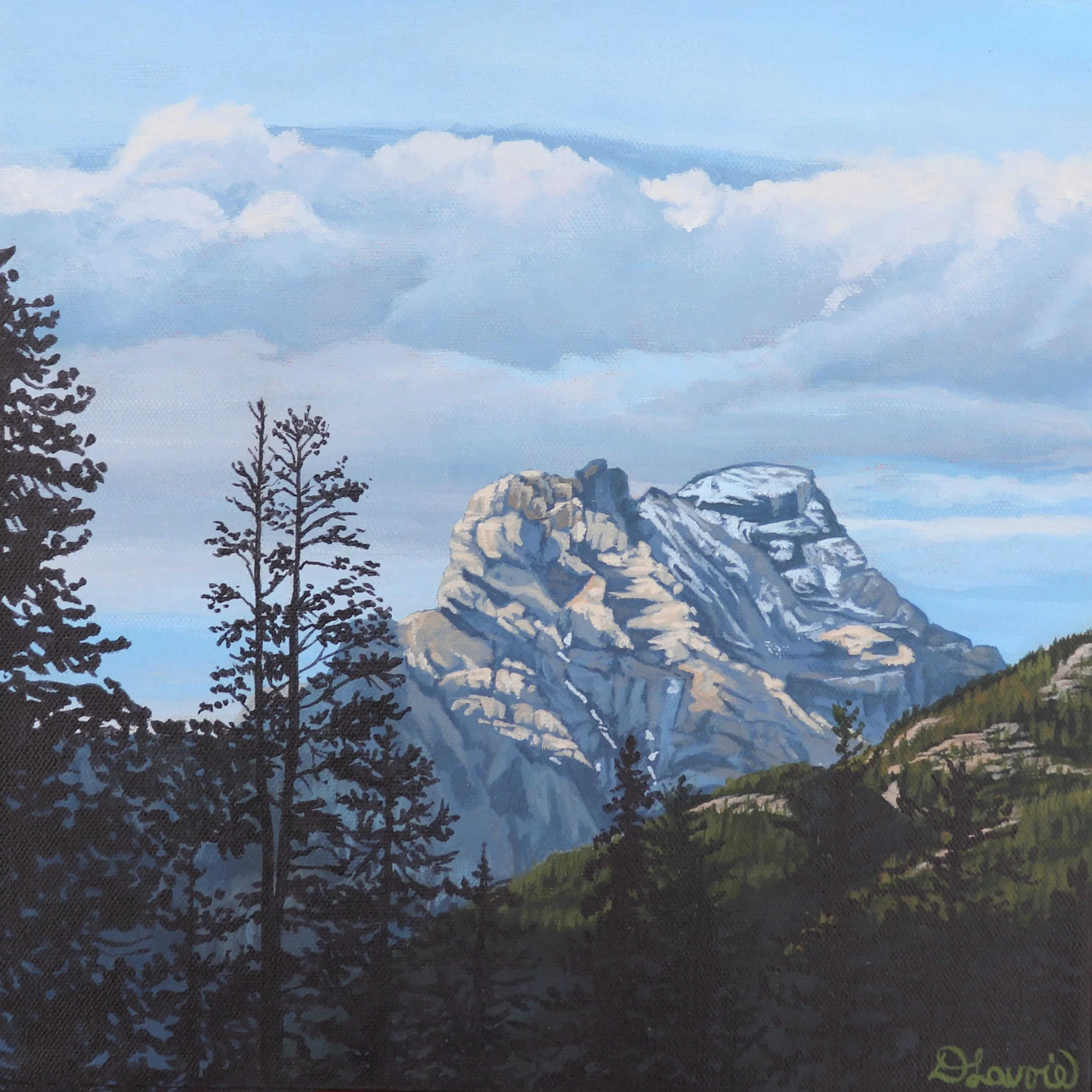 Canmore Dusk 12x12 Acrylic on Canvas.jpg