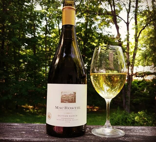 MacRostie Winery 2014 Dutton Ranch Chardonnay ($46). Sometimes a wine sample rolls under the couch and dissapears for awhile. Ok maybe not the couch exactly, but there's a lot of wine and sometimes a bottle goes somewhere and then magically reappears