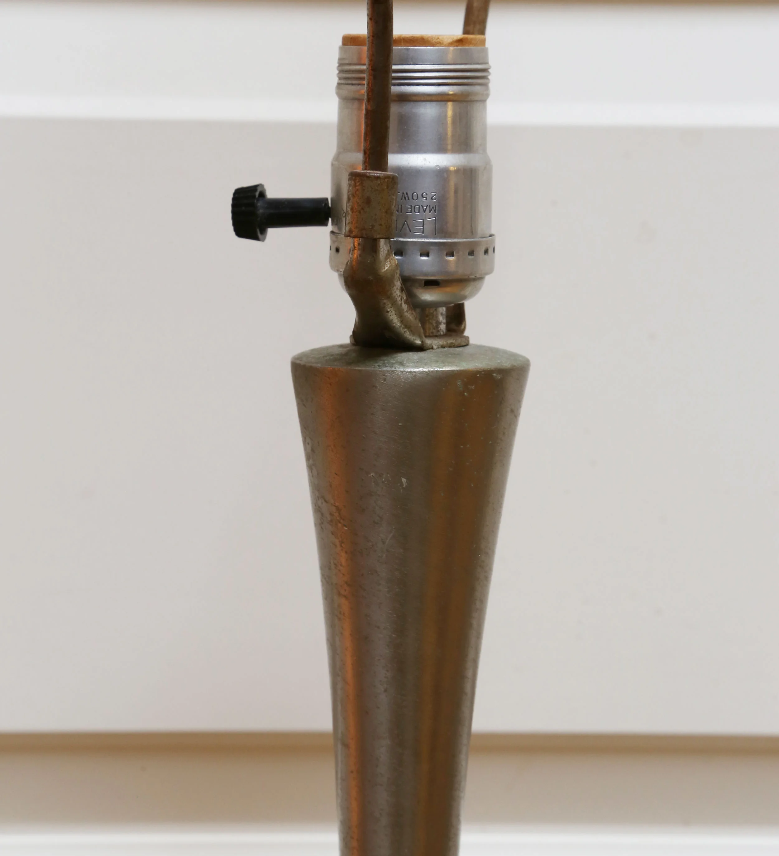 Vintage Laurel lamp co matte silver genie lamp $200 // found by a prop stylist // courtney dawley