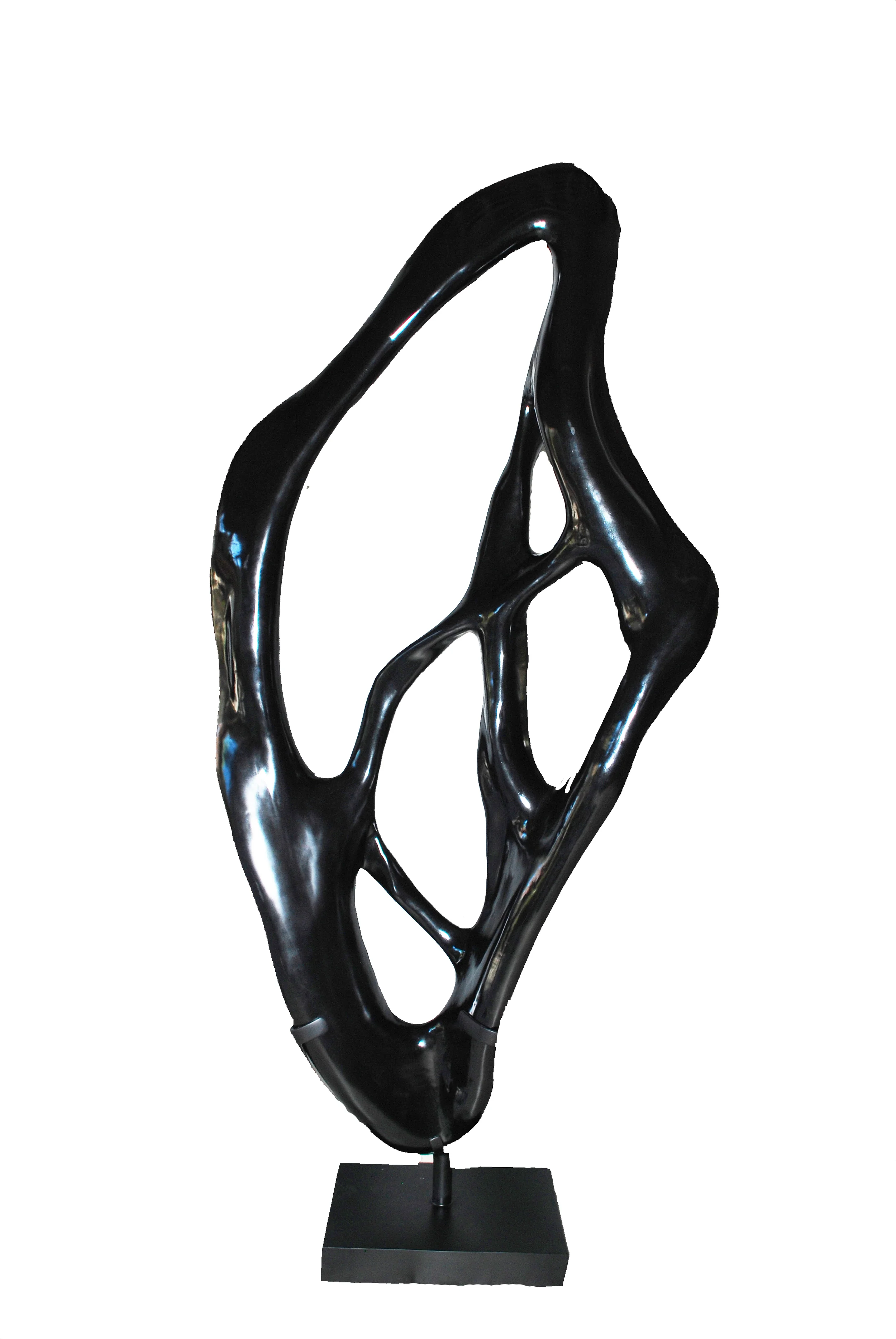 Shark's Tooth (Painted Suar Wood, 72x36x13 in, SOLD)