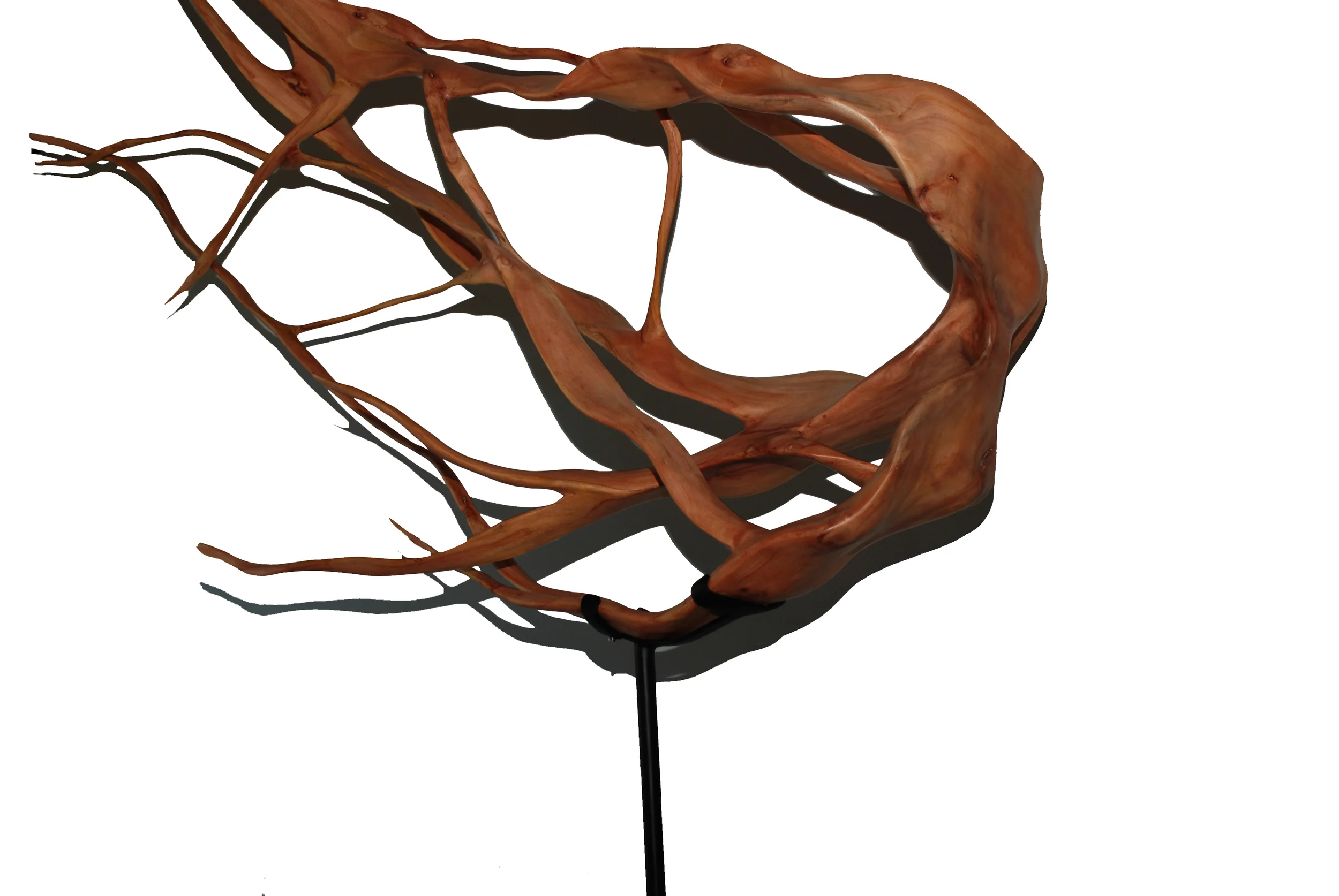 Puffer (Suar Wood & Steel Base, 91x68x34 in, SOLD)
