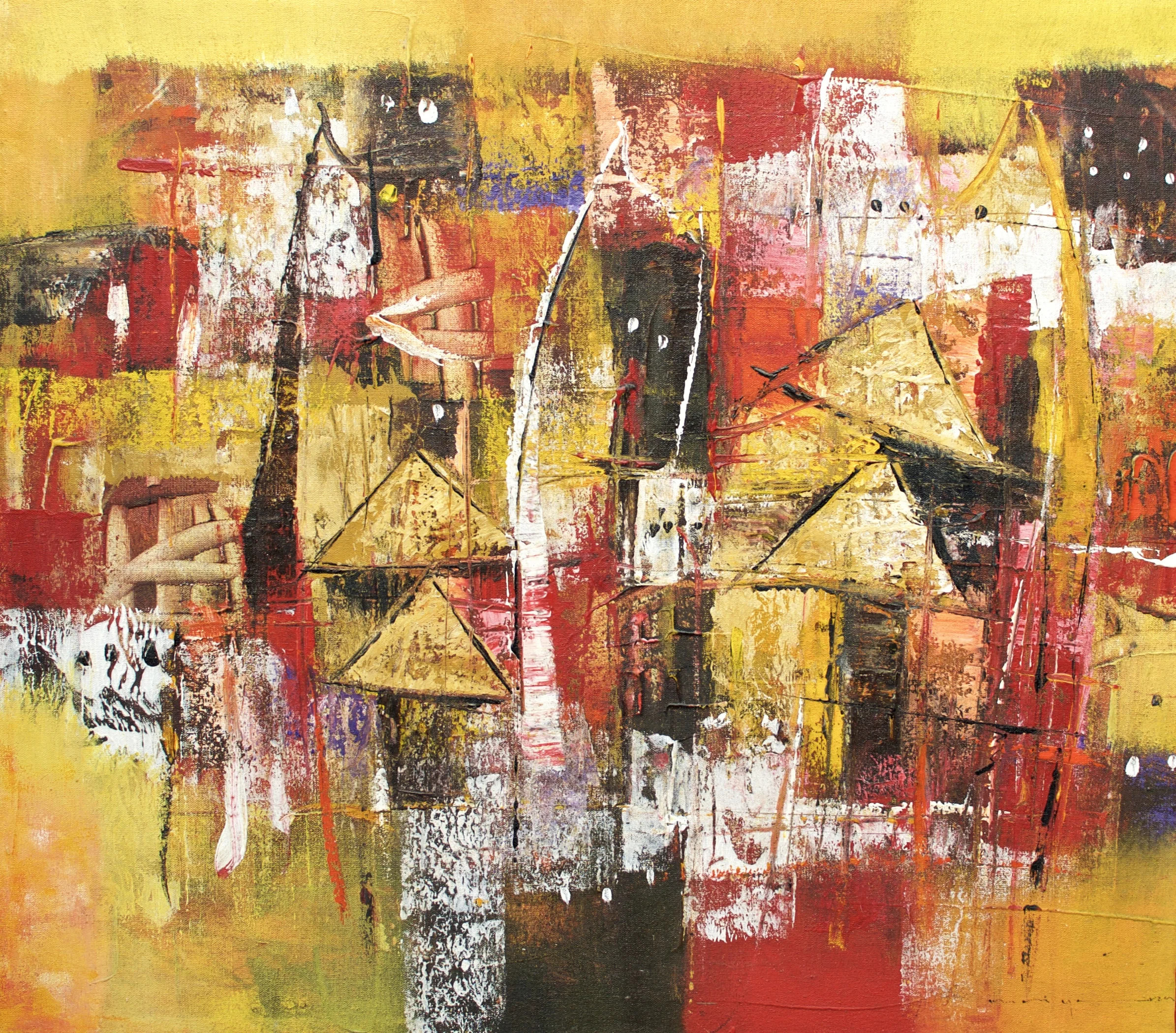 Color Fields: 3 (Oil Painting, Email for Dimensions)