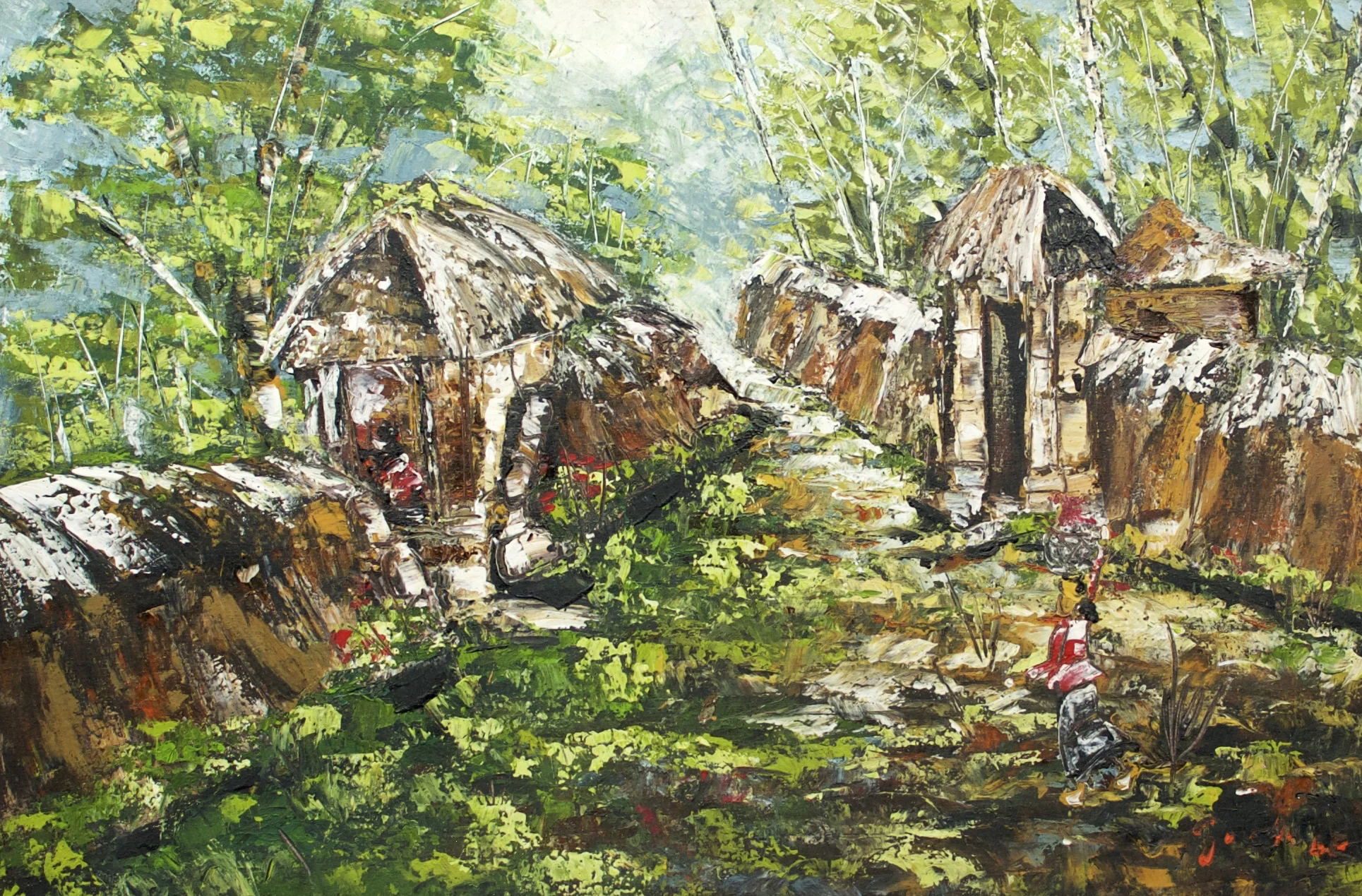 Morning Prayer (Oil Painting, 100x150 cm)