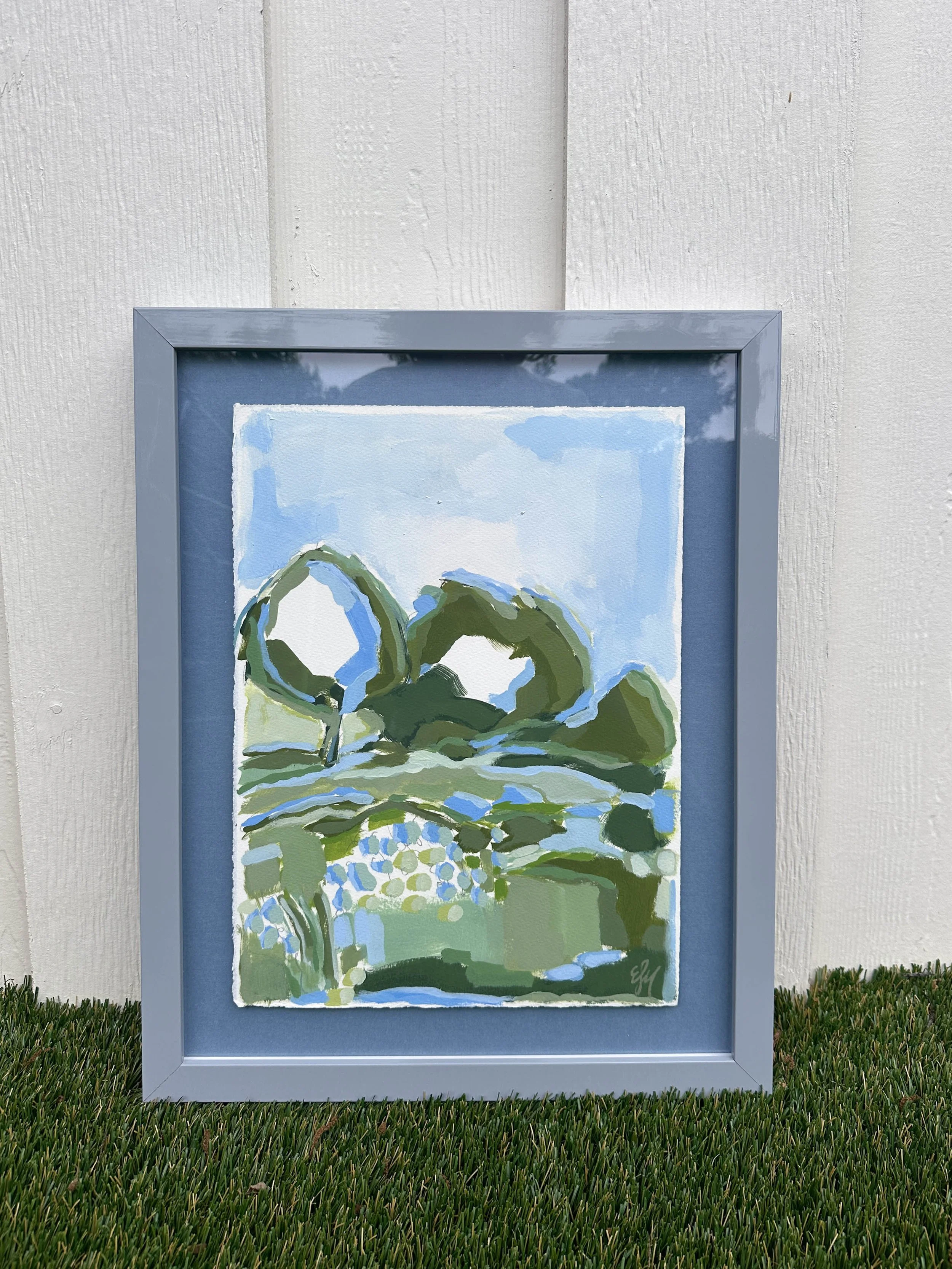 Blooming Bluebonnets, 11x14"