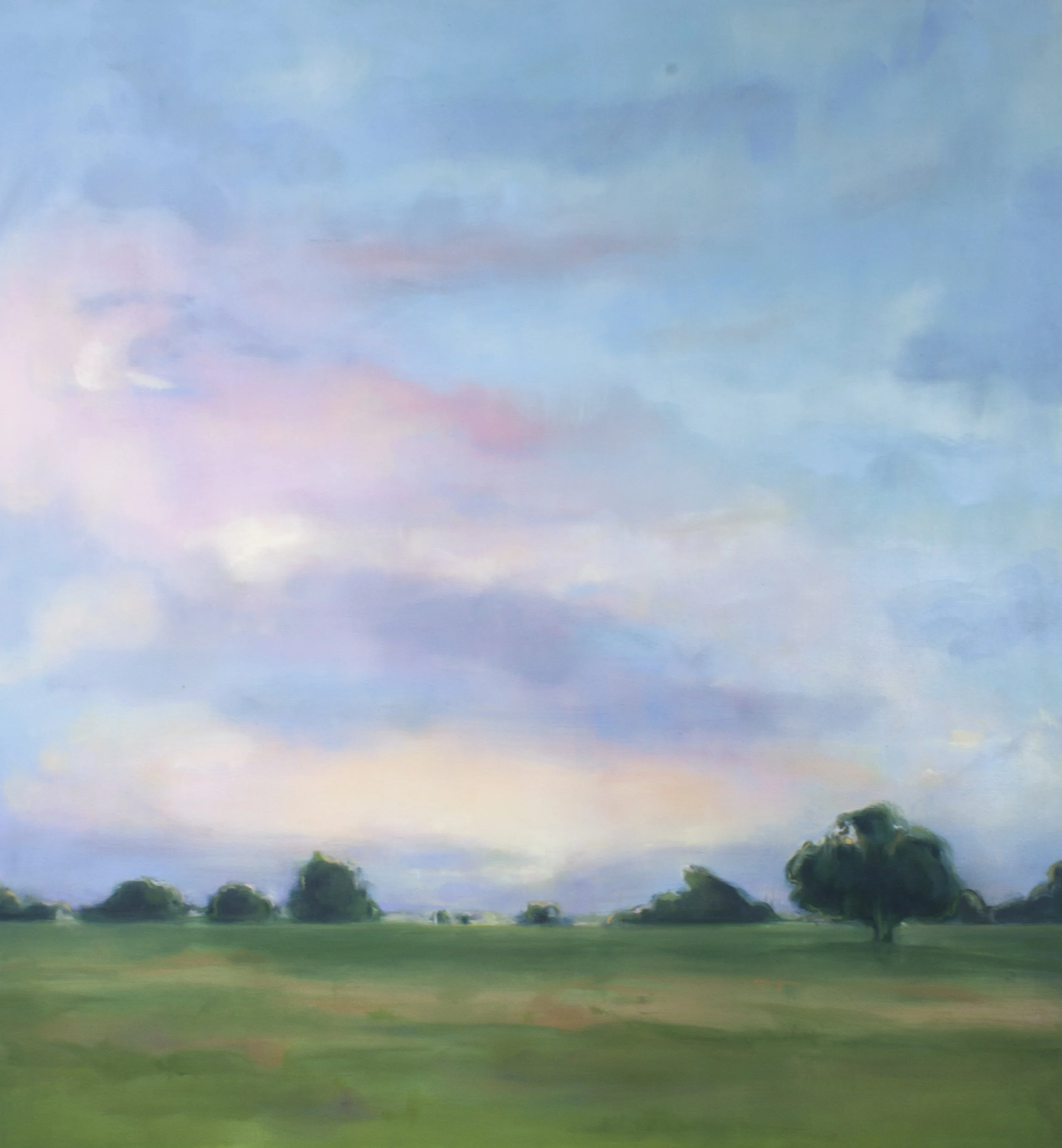 Echoing Green, 46" x 48"