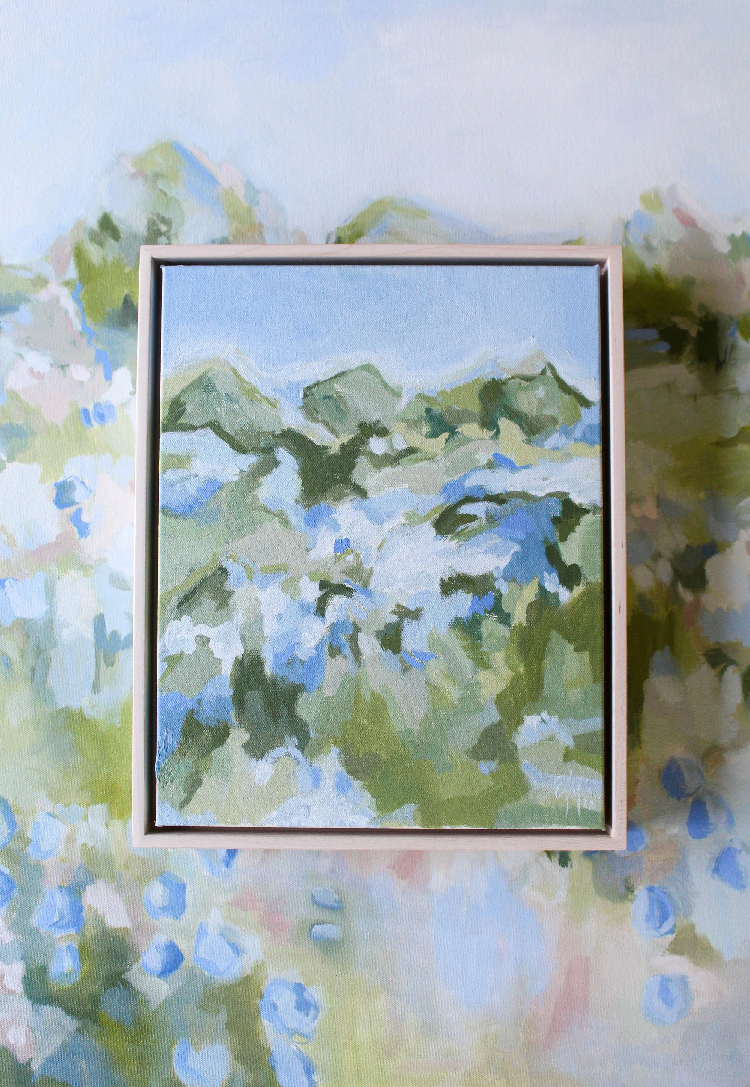 Springtime Blues CANVAS PRINT