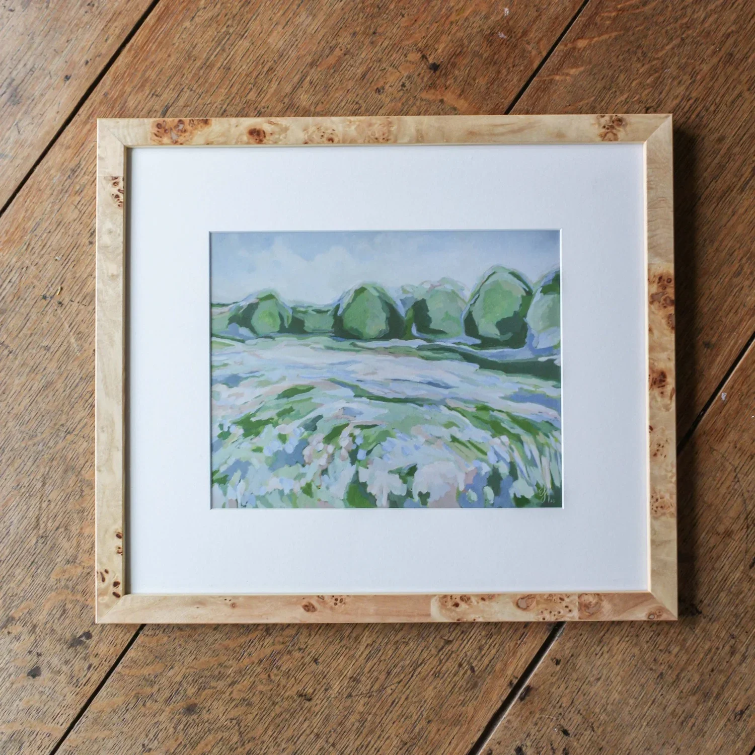 'Pastel Peace' Framed 8x10" Print