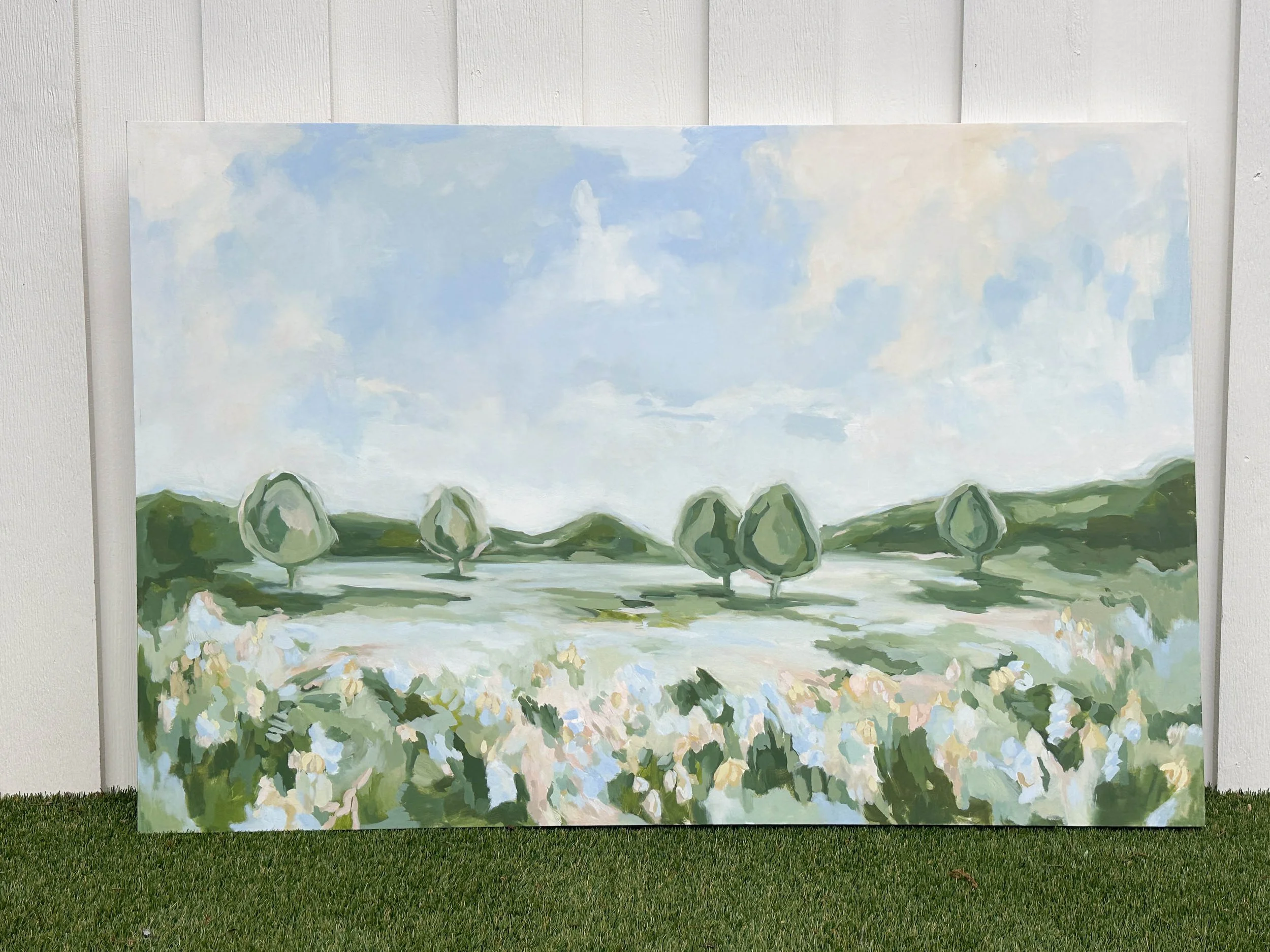 Field of Flowers, 40x60 *LOCAL PICKUP ONLY*