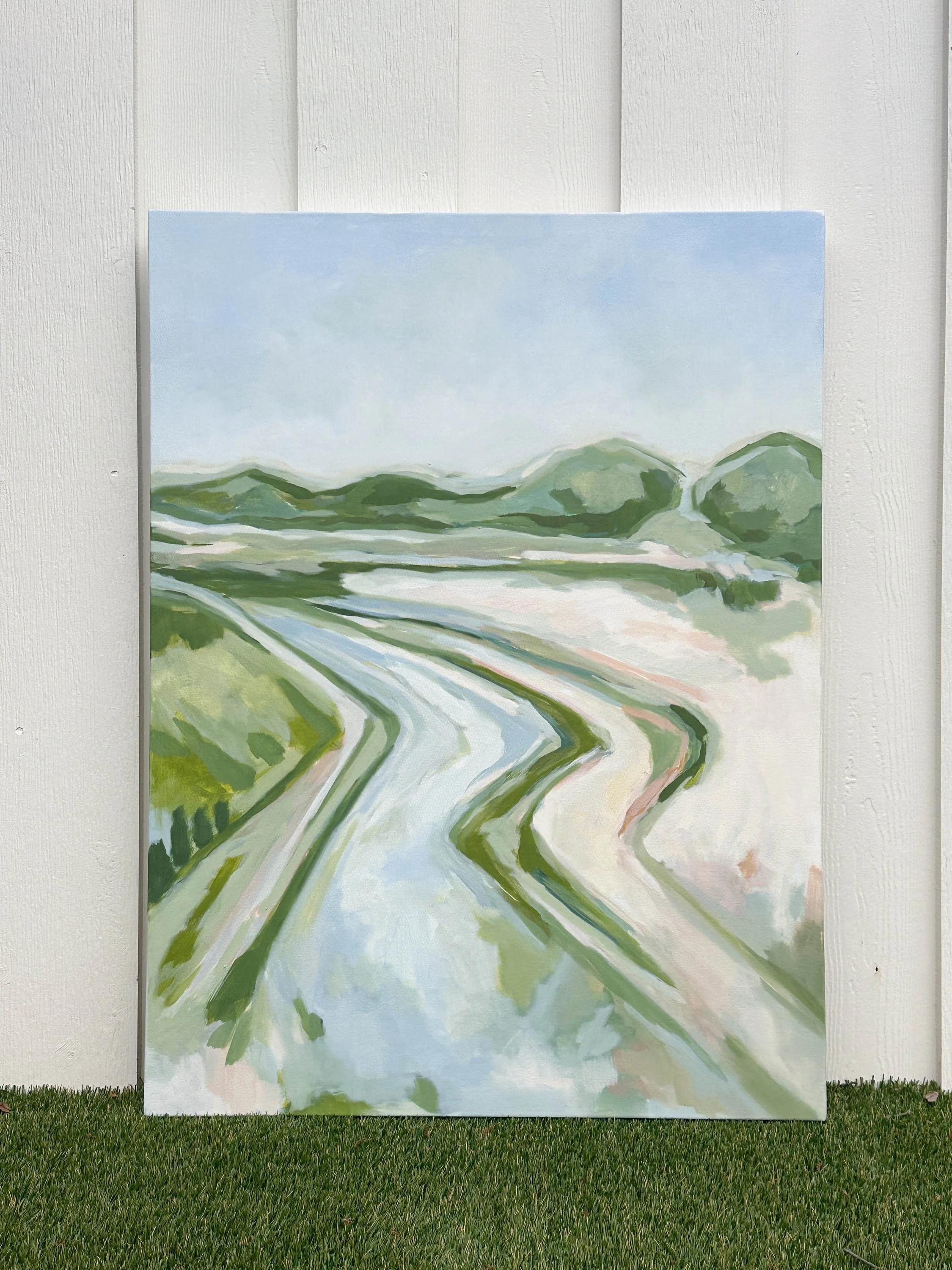 Winding River, 30x40"