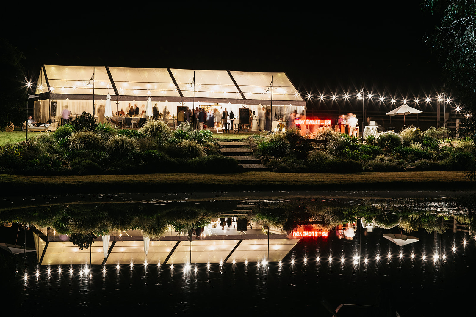 10 x 20m Clear Marquee. Beautifully photographed by Stories By Ash
