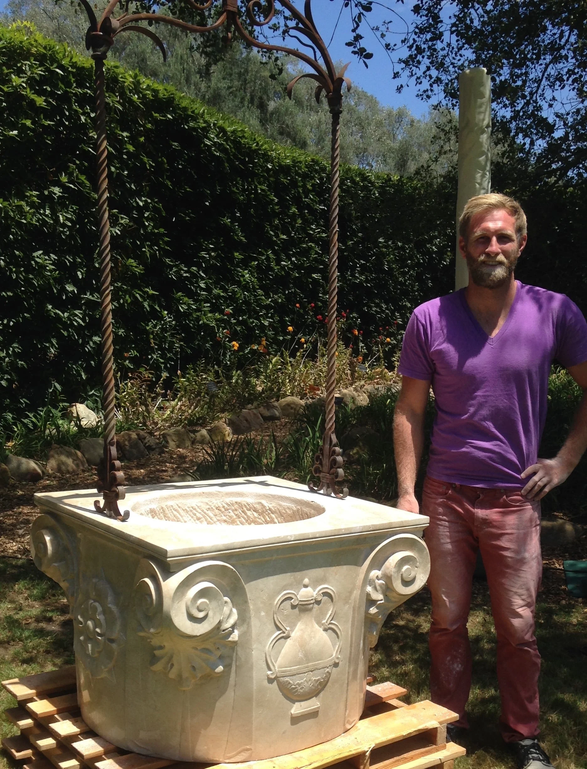 Lotusland Wishing Well
