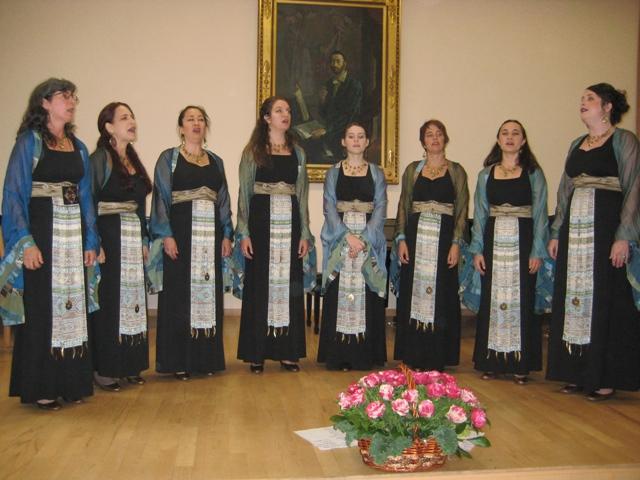 Kitka at the Komitas Conservatory, Yerevan, Armenia, 2010
