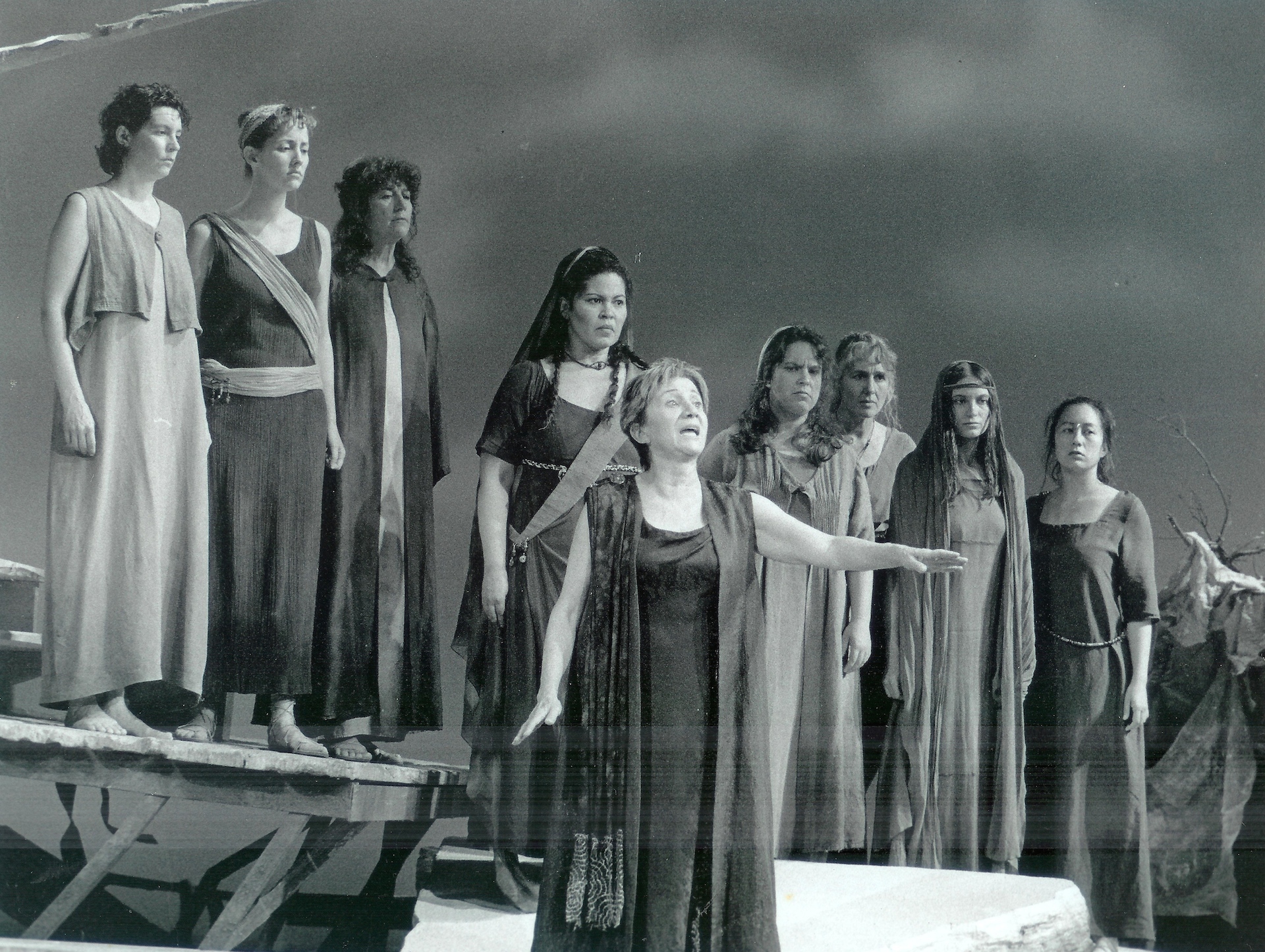  ACT Production of Hecuba 1998 with Olympia Dukakis 