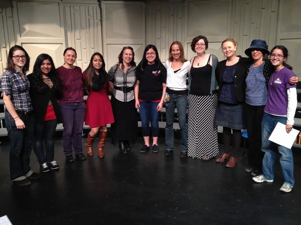 At the High School Girls Chorus Festival, Sonoma County 2015