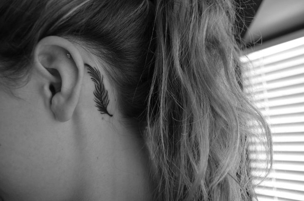 feather tattoo
