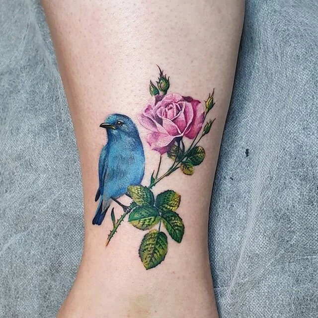 Little #bluebird for Anyetta ❤
#bluebirdtattoo #birdtattoo #brisbanetattoo #brisbane #colourtattoo #rosetattoo #floraltattoo #botanicaltattoo #bulimba #brisbanetattooart #colourrealism #colourrealismtattoo