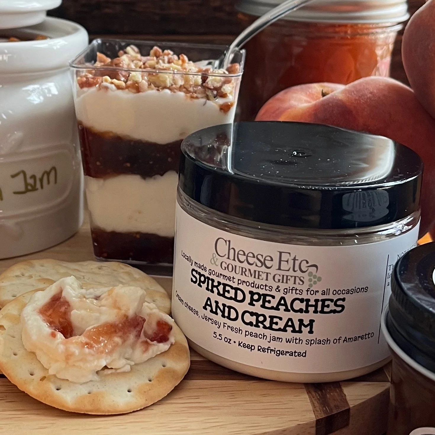 SPIKED PEACHES and CREAM
