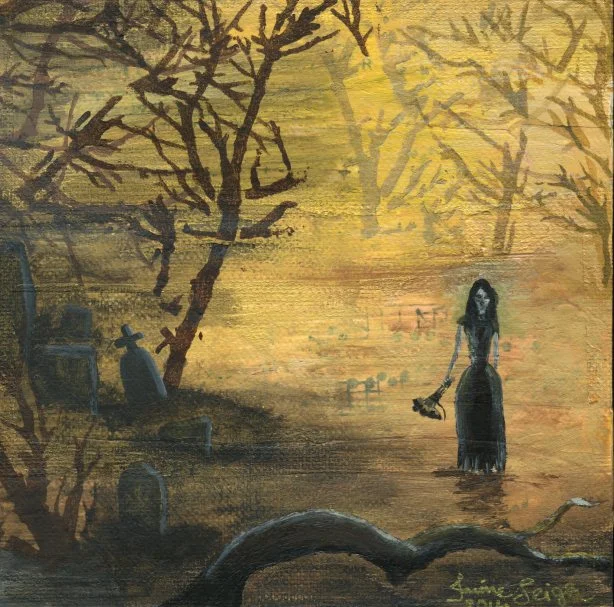 Skull Lady & Graveyard
