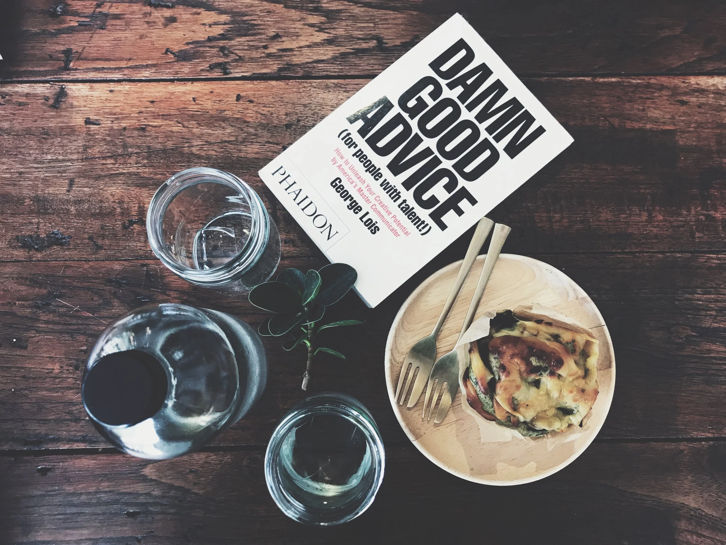 Is it damn good advice? Really? Photo by Frame Harirak on Unsplash