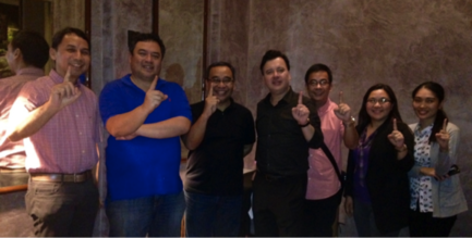 L-R: Lorenzo Escaño, M.Lhuillier General Manager/Luzon/NCR, Richard Alikpala, Ayannah Head of Business Development, Miguel Perez, Ayannah CEO, Charles Lhuillier, M.Lhuillier Executive Vice President, Noel Siongco, Ayannah Head of Sales and Marketing, Clairene Umali, M.Lhuillier Insurance & Special Products Division Manager, Luzon/NCR, MLFSI, and Geraldine Herbilla, Telecoms-in-charge Luzon/NCR