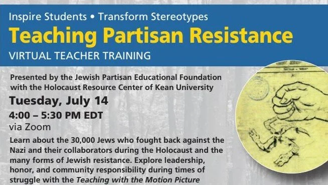 Virtual Teacher Training: Teaching Partisan Resistance