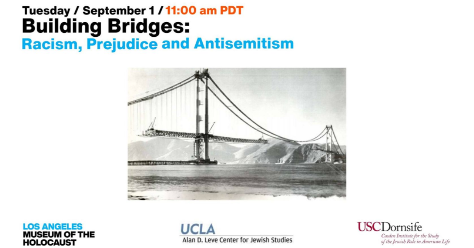 Building Bridges: Racism, Prejudice and Antisemitism Online Event