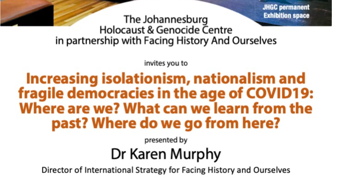 Increasing isolationism, nationalism &amp; fragile democracies in the age of COVID19