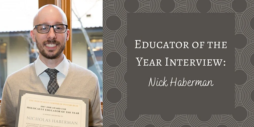 Educator of the Year Interview: Nick Haberman