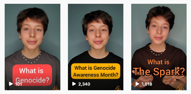 #TheSpark | Instagram Video Series for Genocide Education