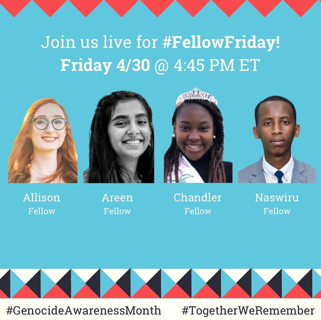 Happy #FellowFriday! Each Friday, TWR's Youth Action Fellow's take over our #Instagram and host a live conversation about their activism &amp; the #BigAsk of the week. 

This week's question is: How will we turn offense into defense when fighting div