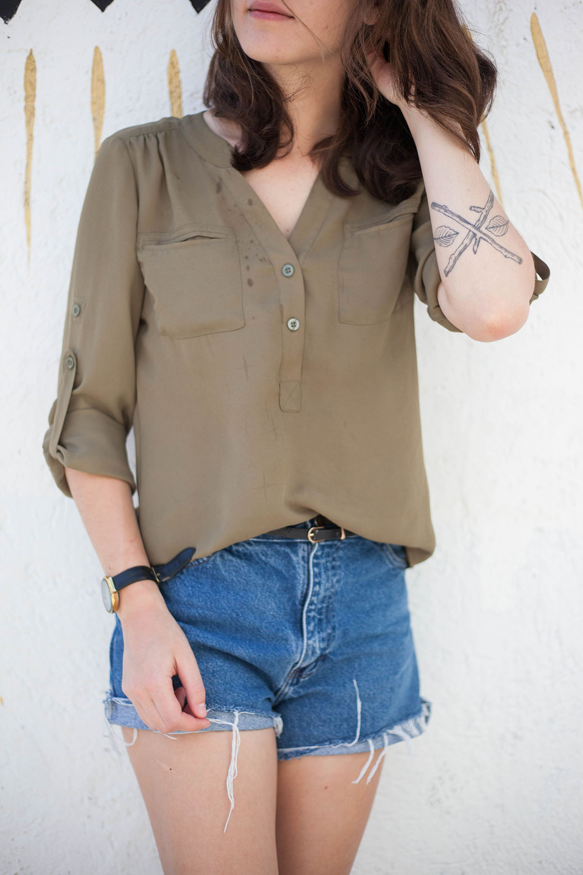 Yes, I'm aware there is something on my shirt. It's Sunscreen. I'm a messy person sometimes. 