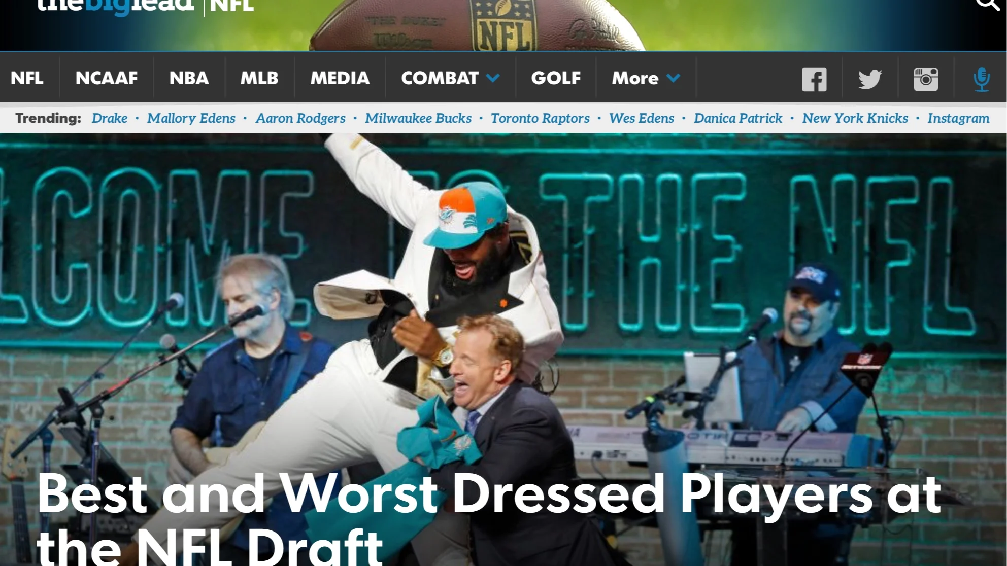 The Big Lead , April 26, 2019 Best and Worst Dressed Players at the NFL Draft