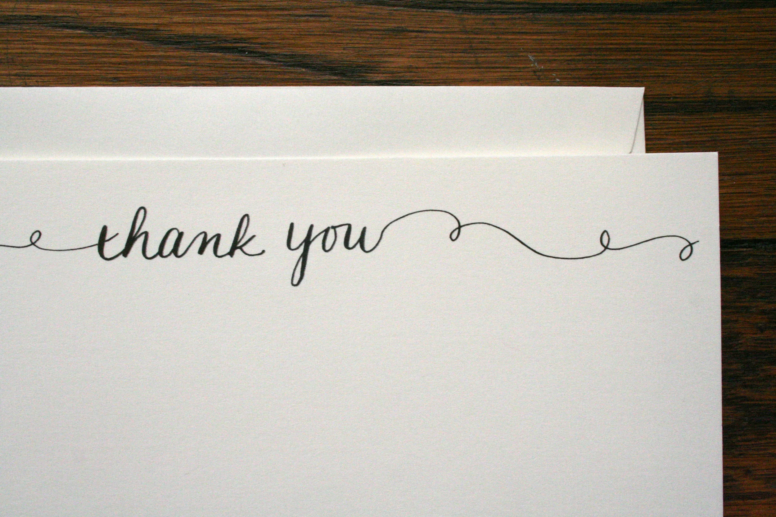 Thank You Stationery