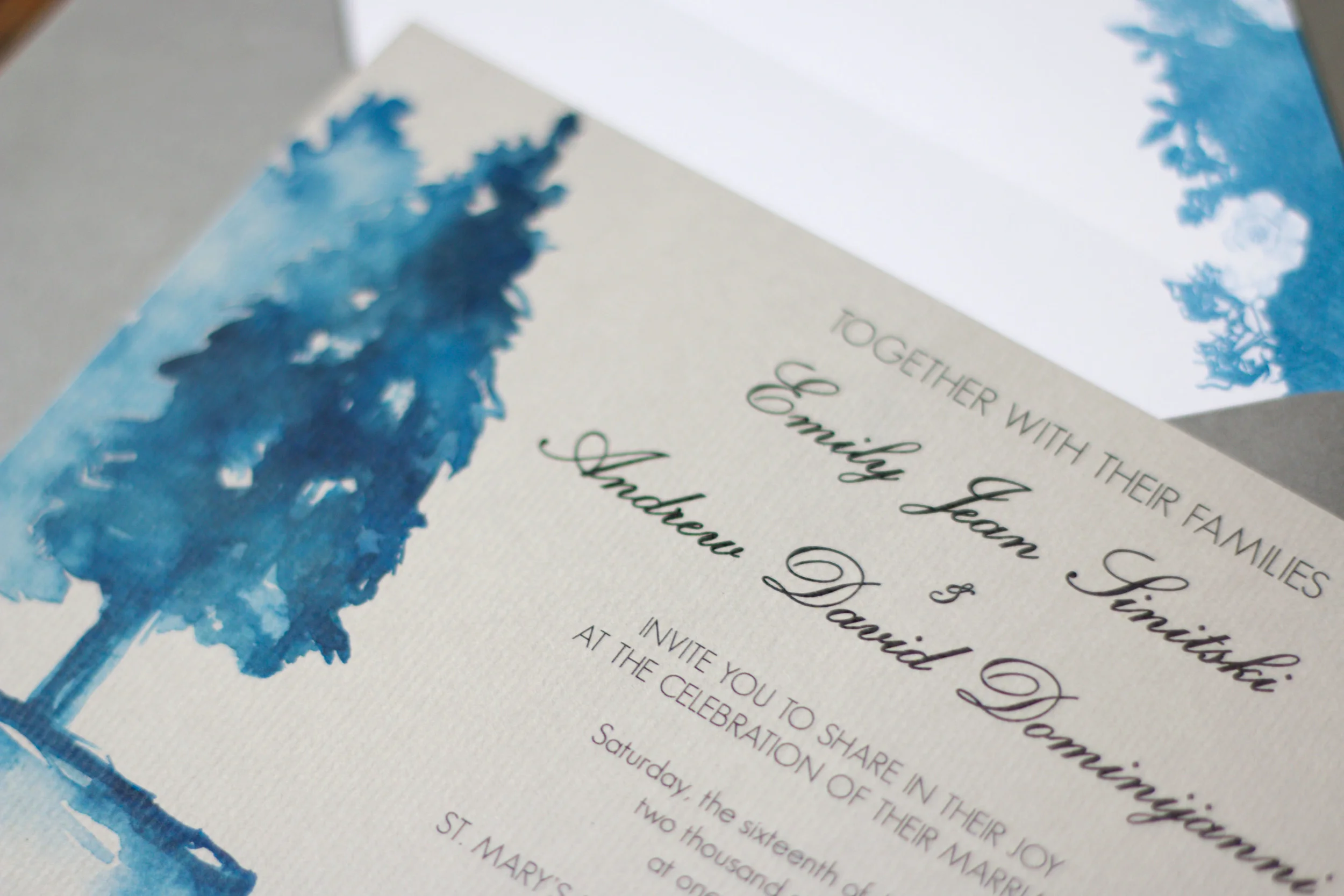 Winter Wedding Invitation