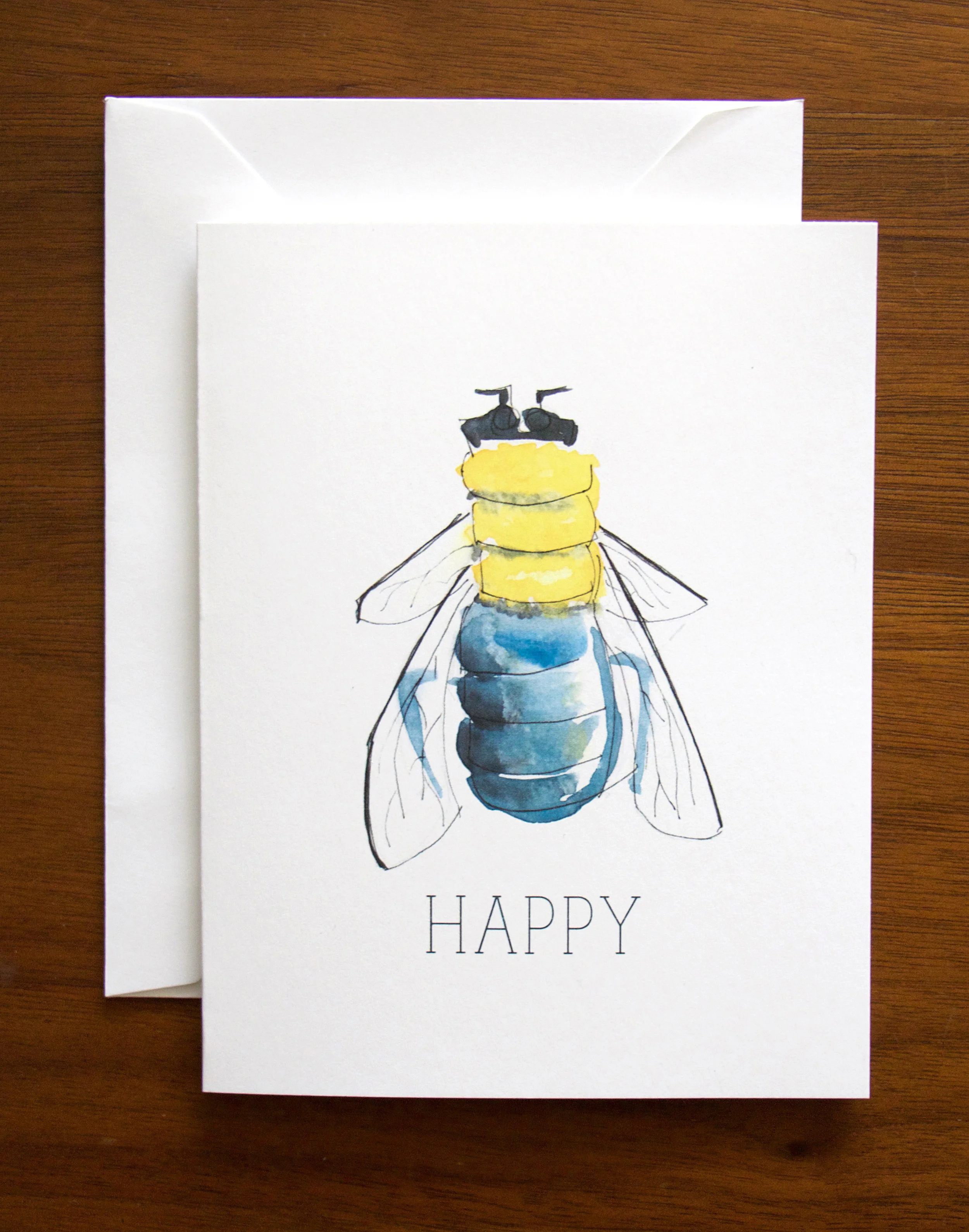 Bee Happy Stationery