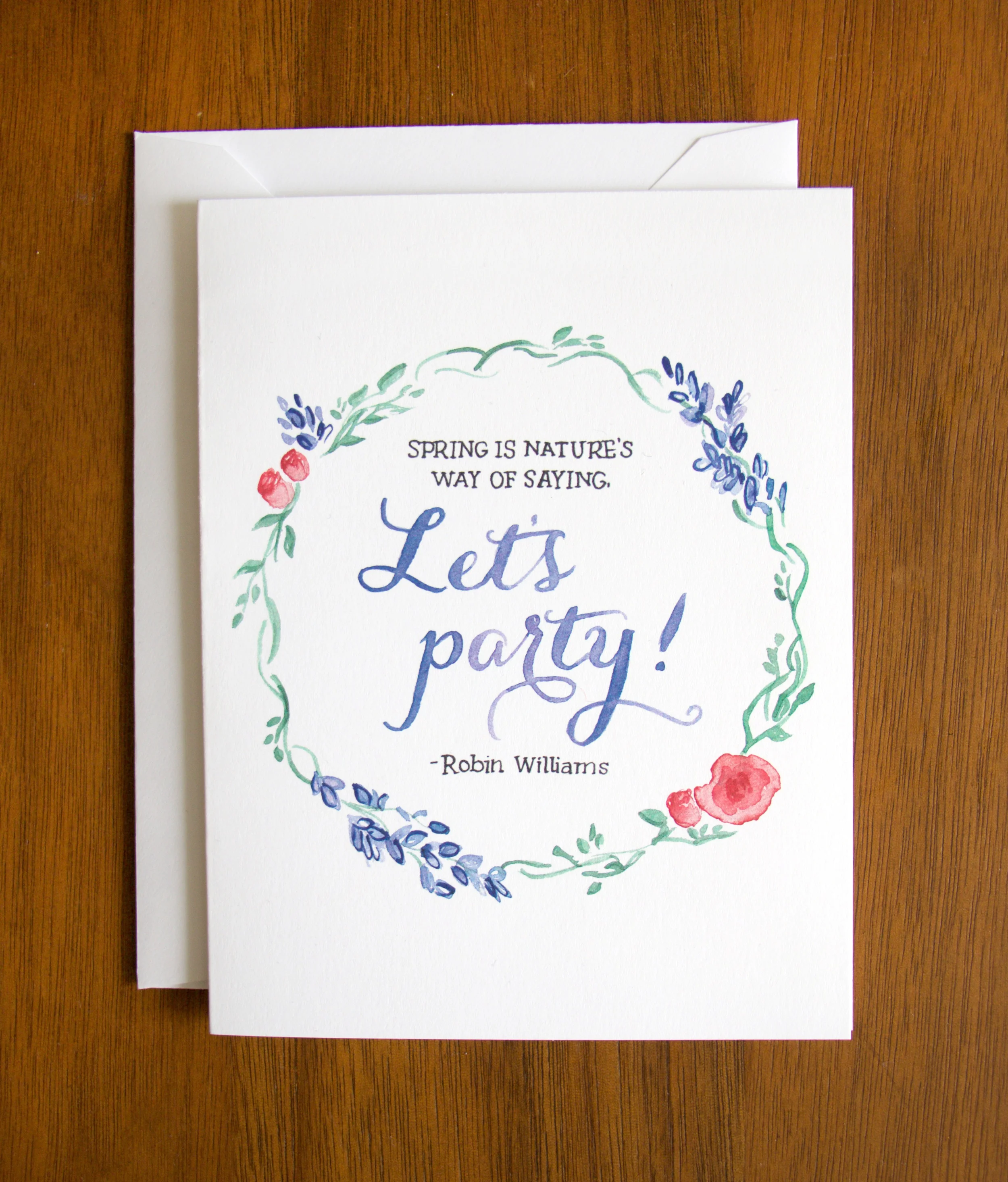 Spring Party Stationery