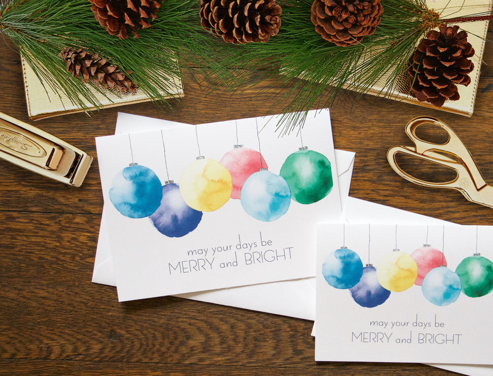 Merry and Bright Stationery