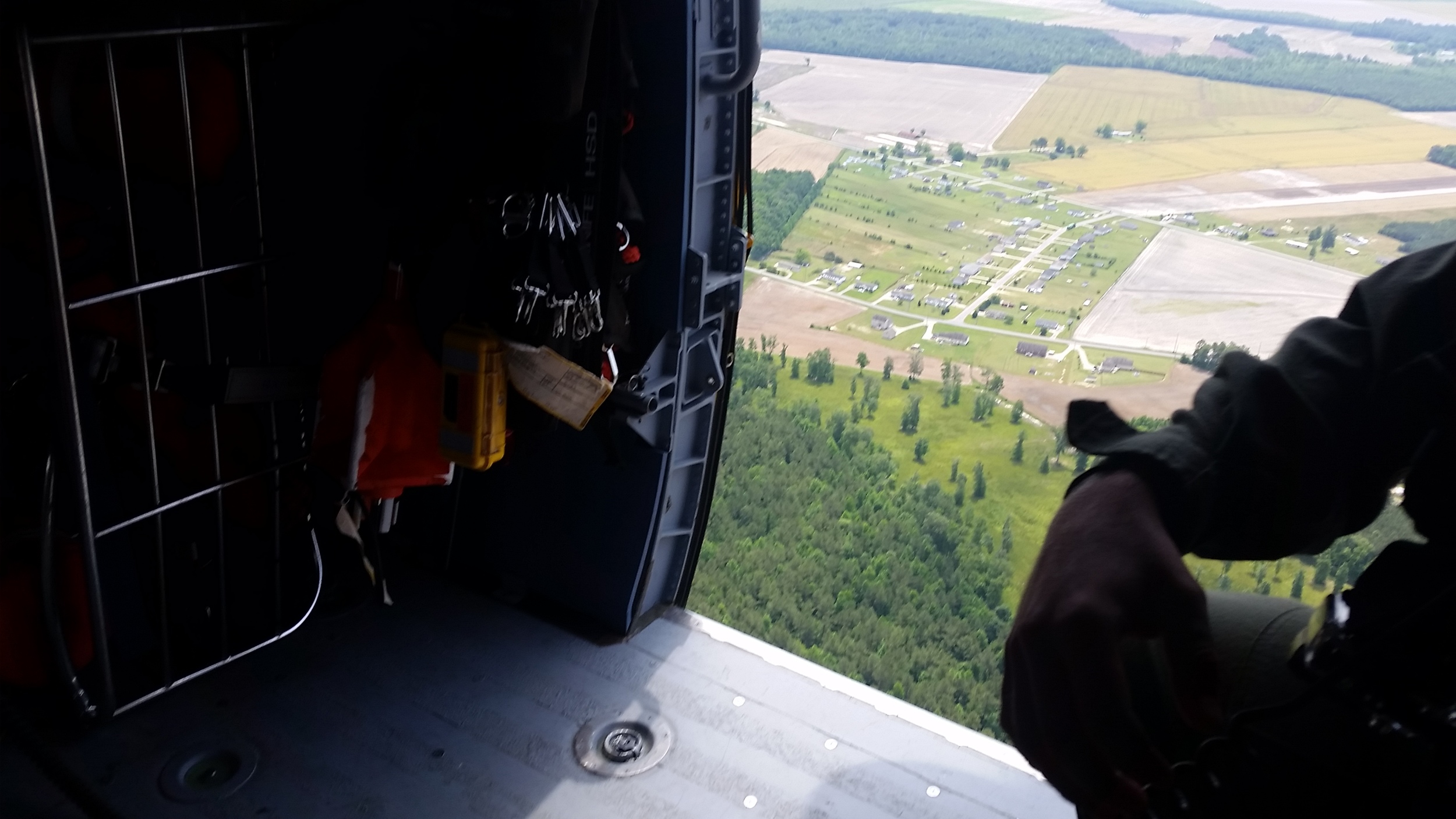 Flying along in a MH-60T