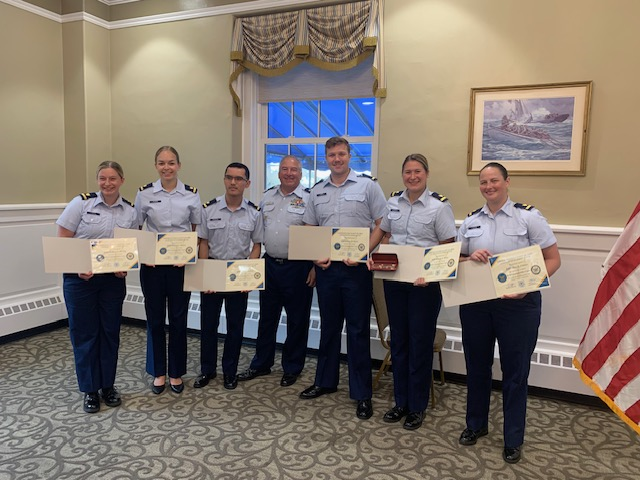 Six AUP Alumni Graduate From Direct Commission Officer Course 3-24