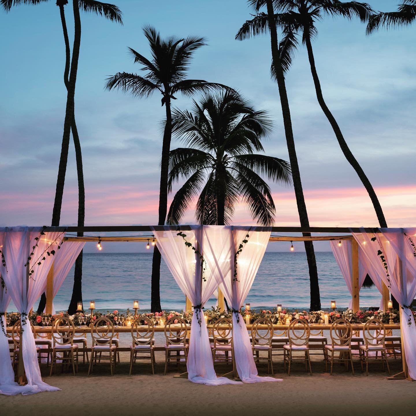 This private sunset reception with close friends and family is what destination weddings are all about. Located at Hilton La Romana on the Southeast coast of the Dominican Republic, this location is sure to impress!
.
.
.
.
.
.
.
.
#destinationweddin