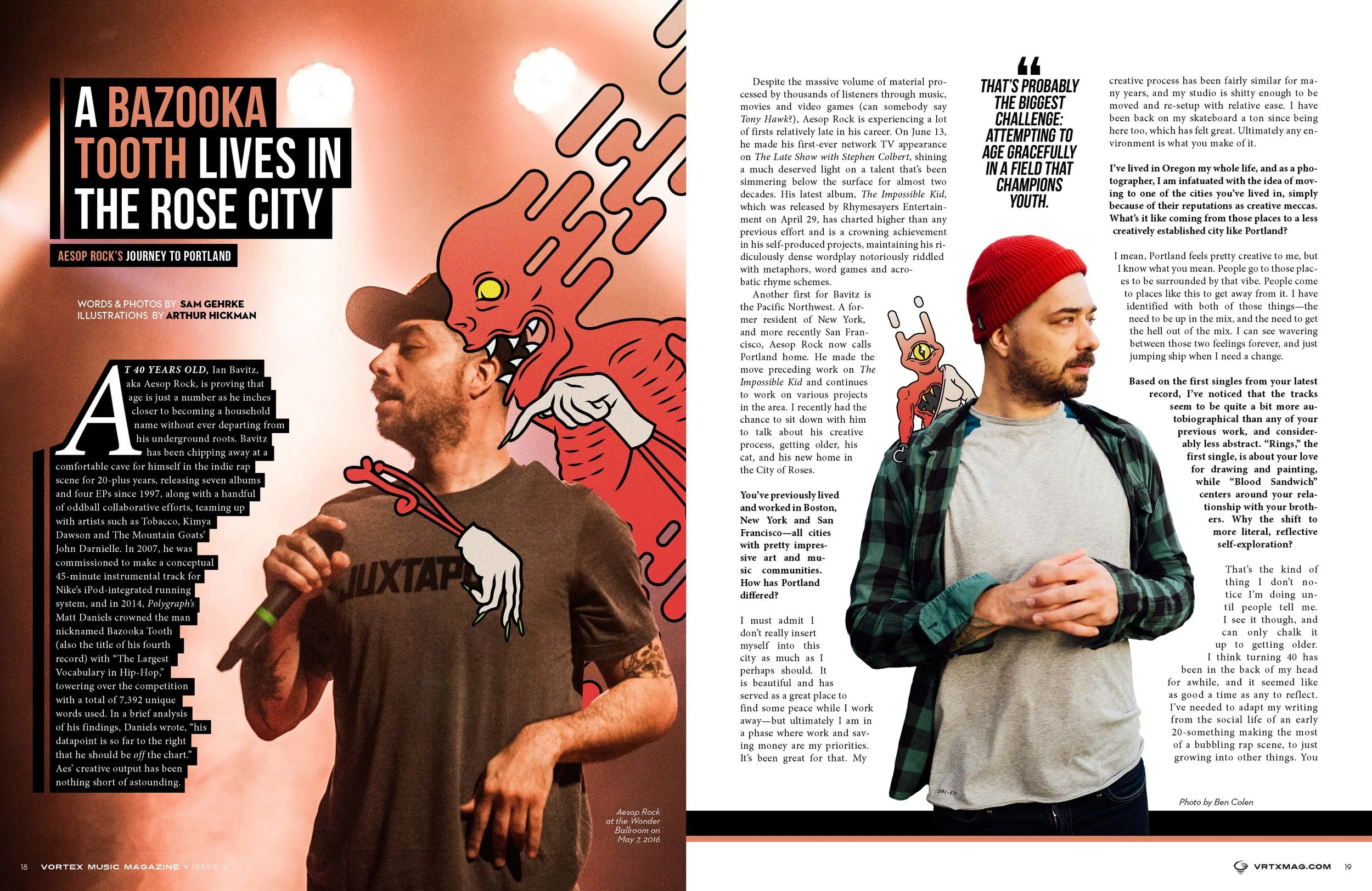 Vortex Music Magazine - Issue #9 - Aesop Rock