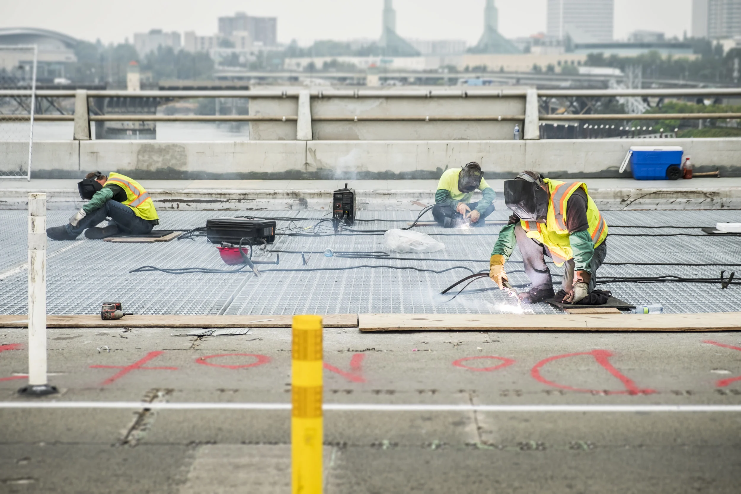 Welders - Morrison Bridge
